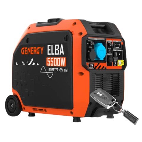 Gerador Inverter Genergy Elba RC 5500W silencioso
