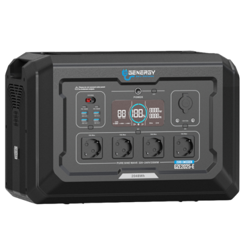 Gerador Solar Genergy GZE-2025 2048Wh