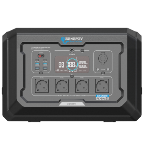Gerador Solar Genergy GZE-2025 2048Wh