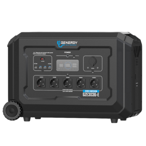 Gerador solar industrial Genergy GZE-3036 3600Wh
