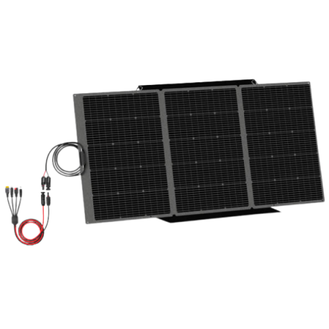 Painel solar portátil Genergy SUN300W aberto ao sol